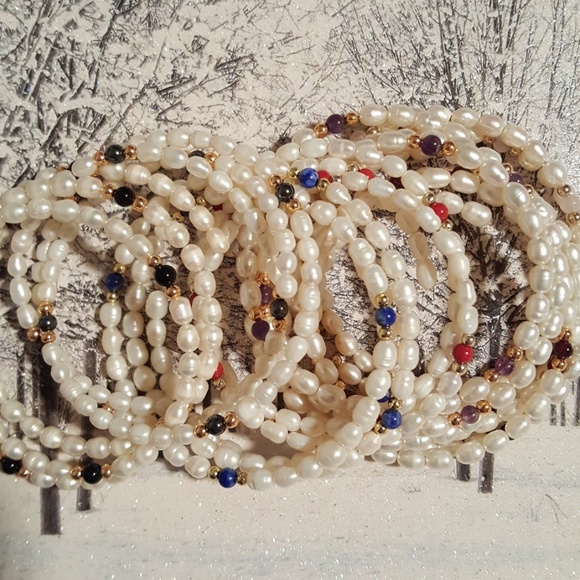 Genuine fresh water pearls - Picture 1 of 2